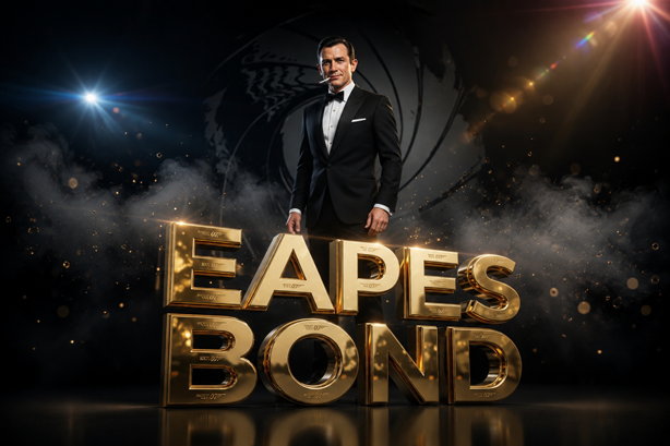 EAPES Bond visual with a formal agent and gold EAPES Bond lettering