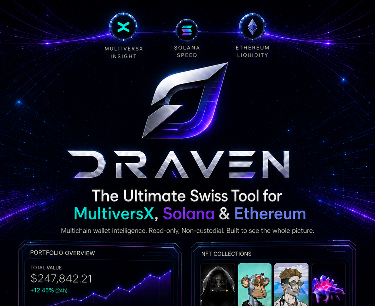 DRAVEN multichain wallet intelligence product preview