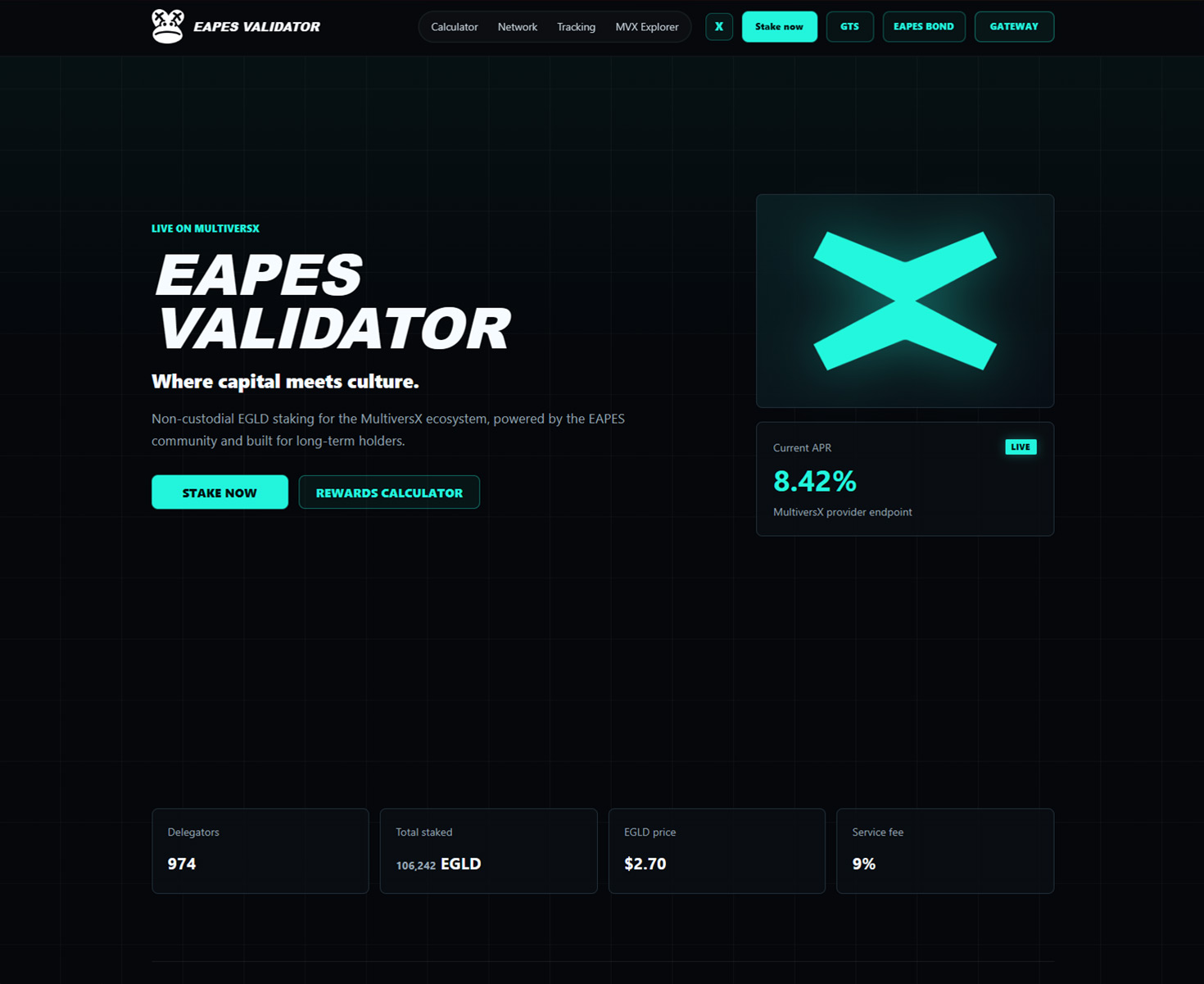 EAPES Validator delegation website